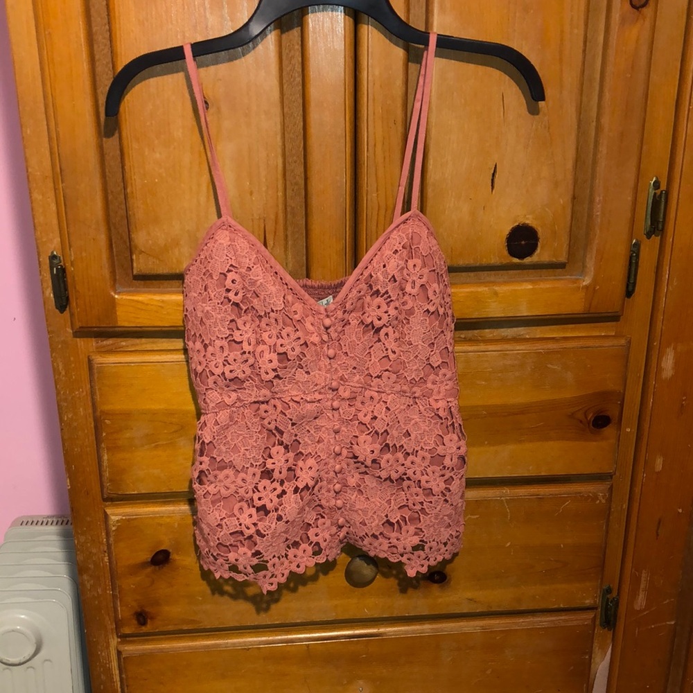 Abercrombie & Fitch Pink Top